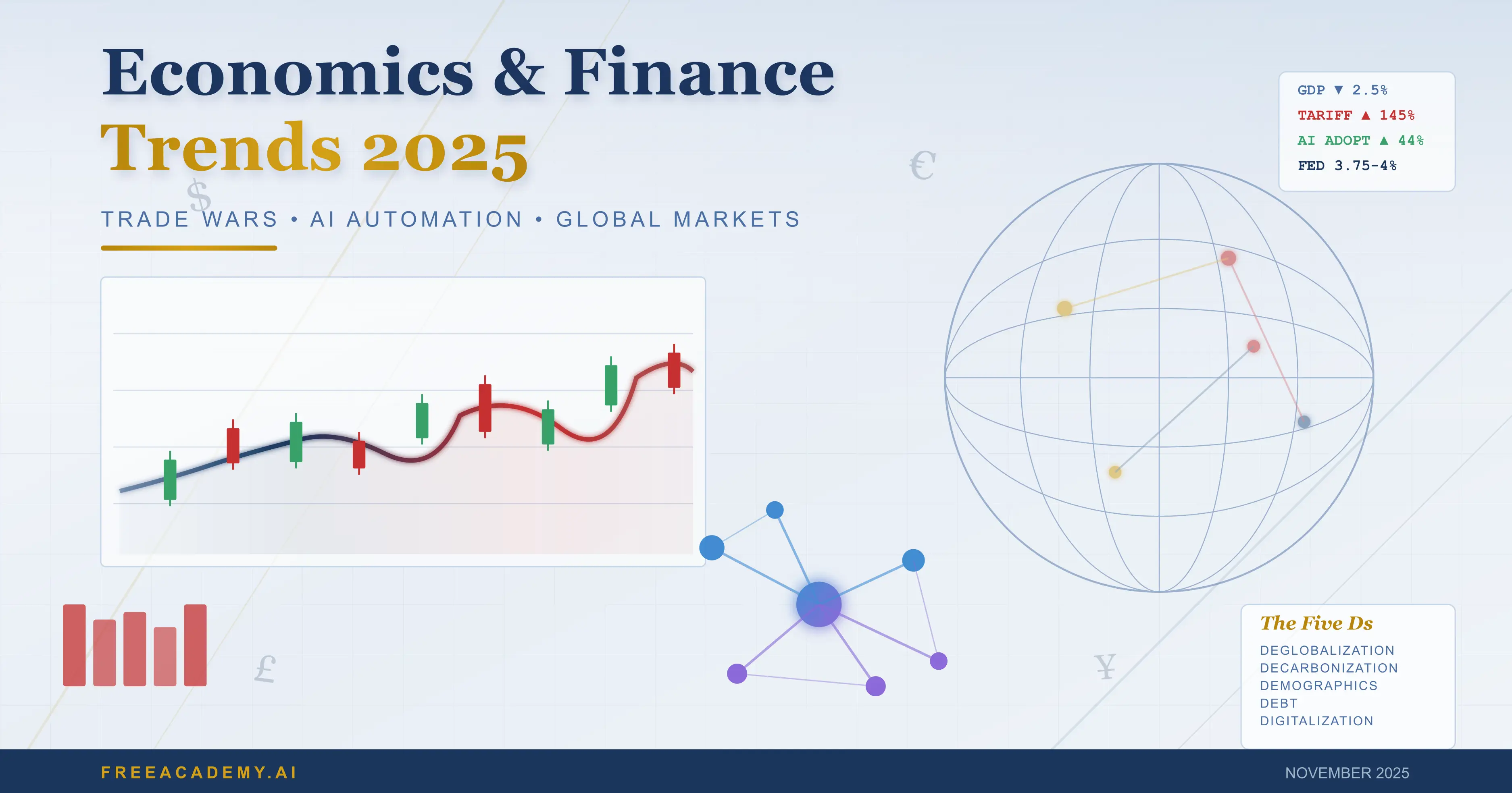 Economics & Finance Trends Shaping 2025–2026: From Trade Wars to AI Automation (Updated for 2026)