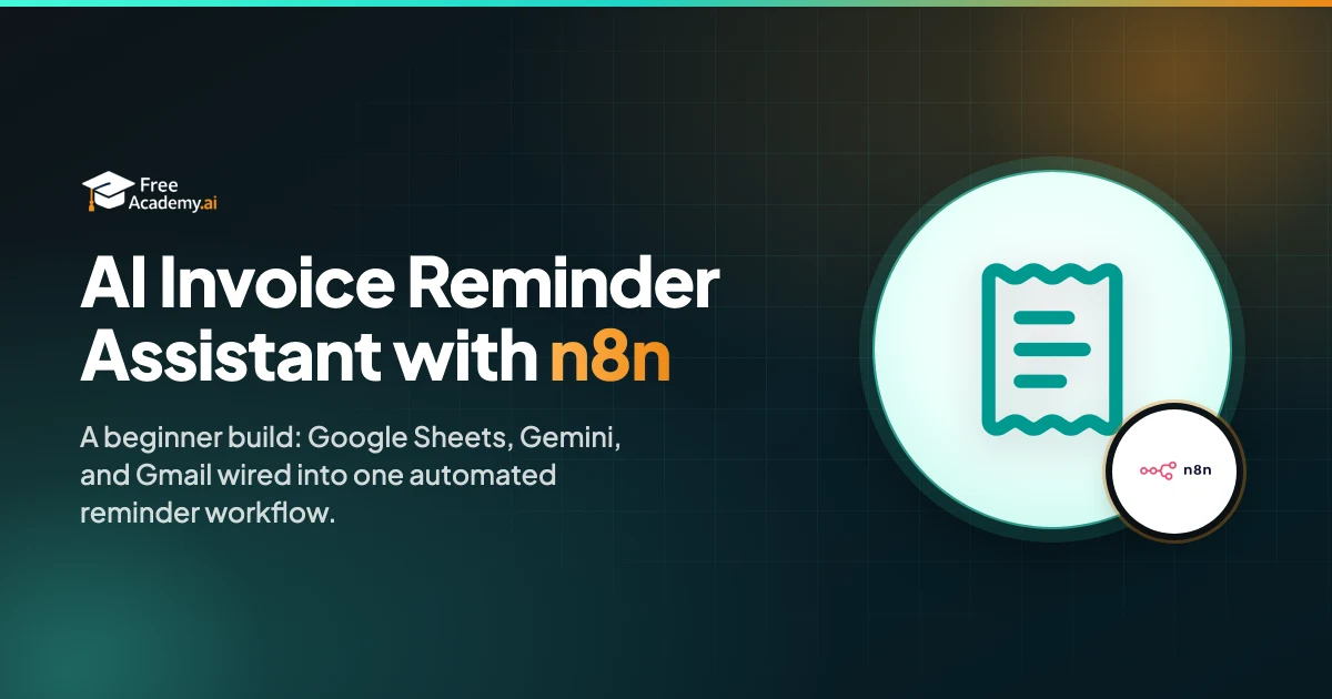 How to Build an AI Invoice Reminder Assistant with n8n