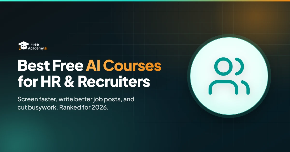 Best Free AI Courses for HR & Recruiters (2026)