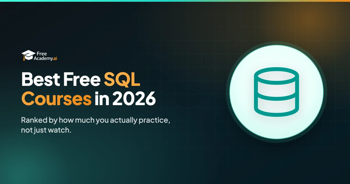 Best Free SQL Courses in 2026 (Ranked by How Much You Actually Practice)