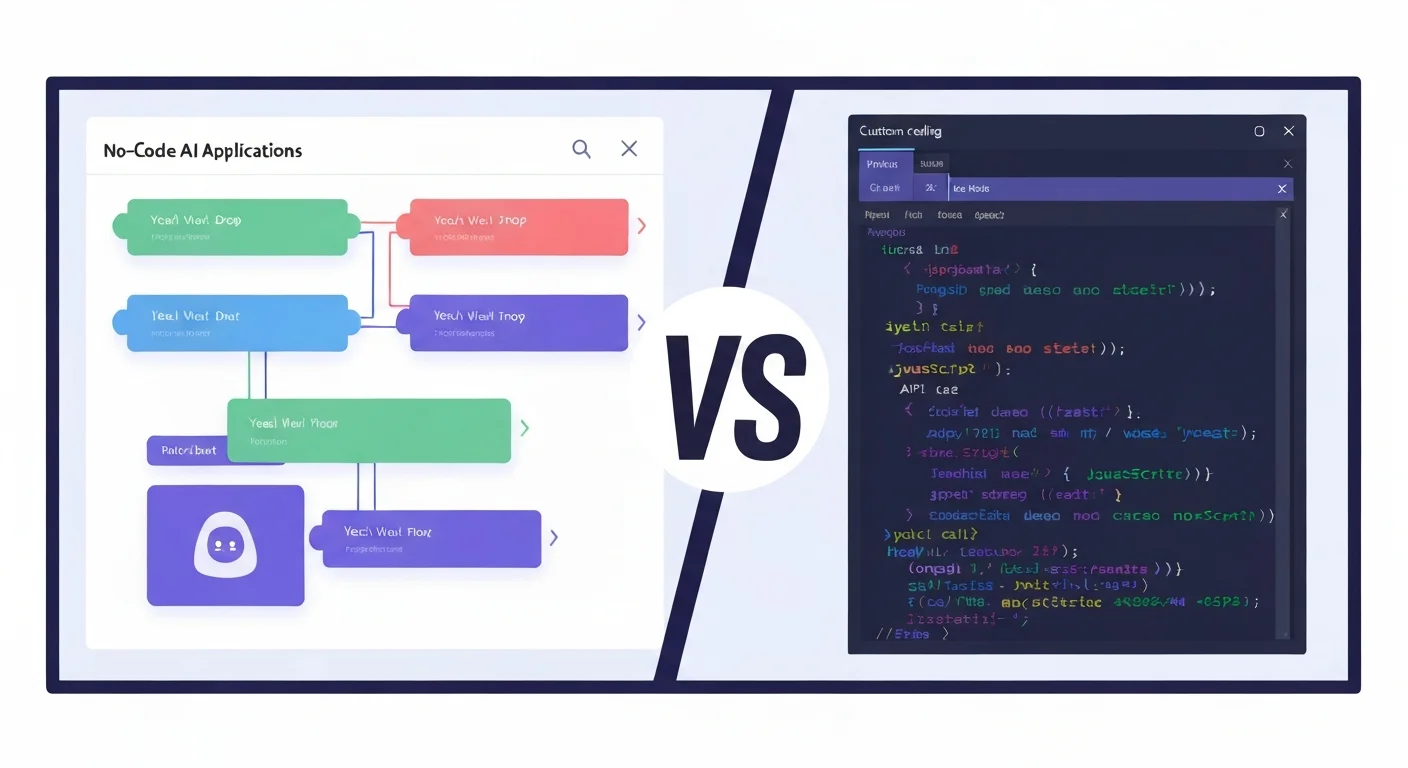 No-Code AI Tools vs Coding Your Own AI App: Which Approach Is Right for You?