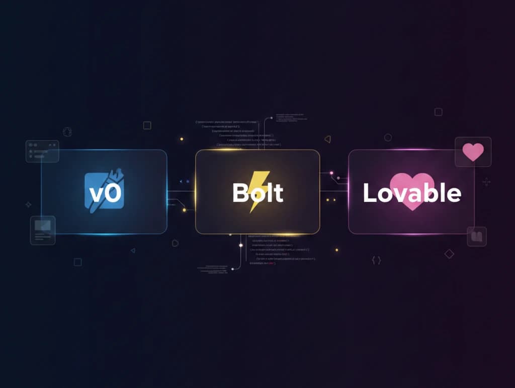 v0 vs Bolt vs Lovable: Best AI App Builders & Vibe Coding Tools Compared (2026)