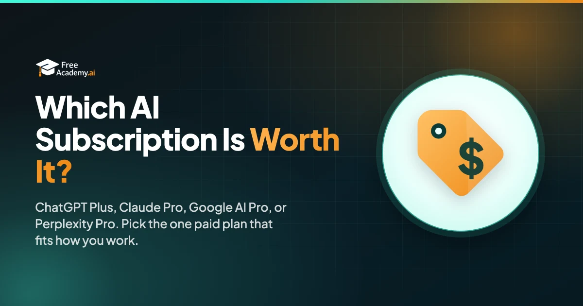 Which AI Subscription Is Worth It in 2026? ChatGPT Plus vs Claude Pro vs Gemini vs Perplexity