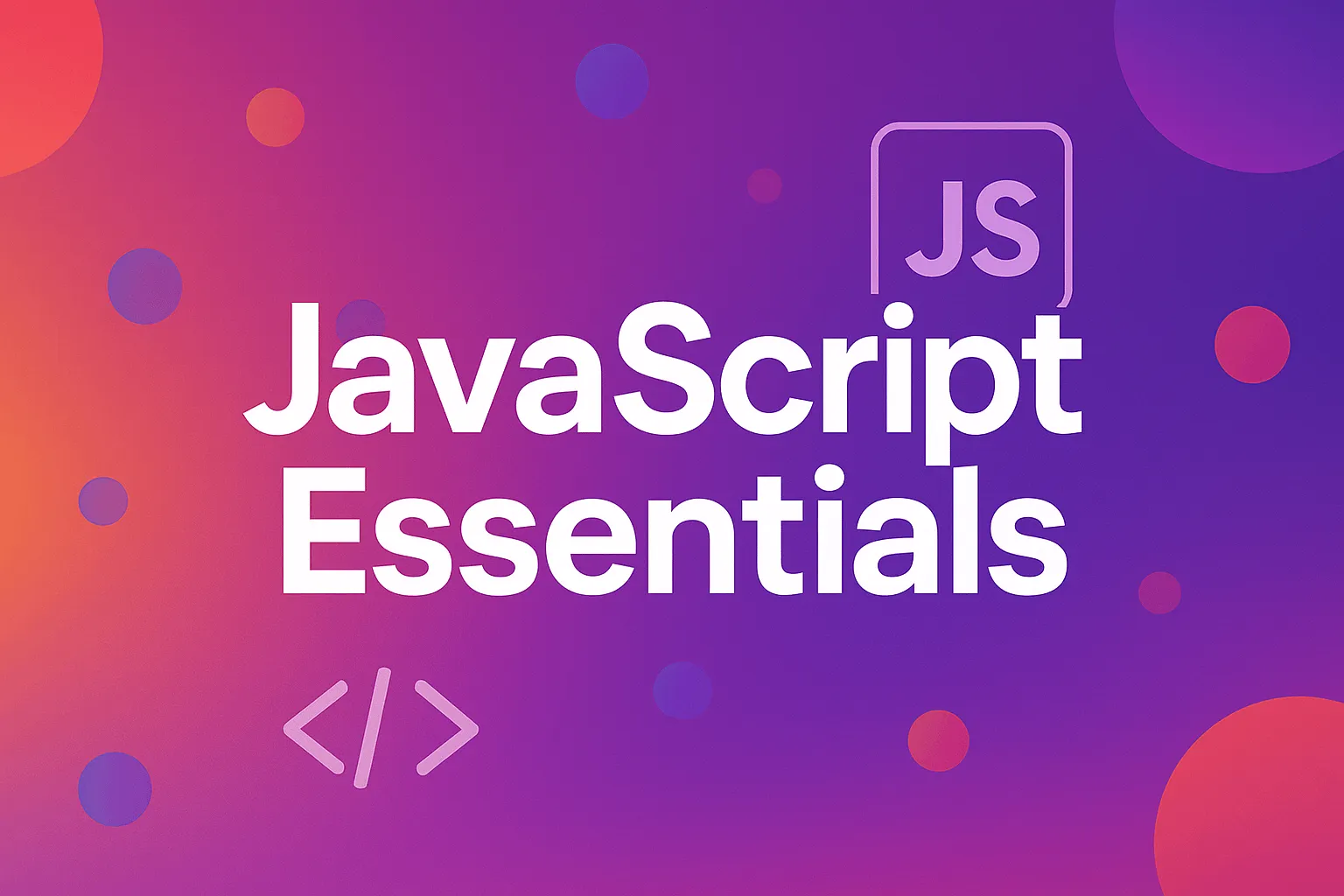 JavaScript Essentials