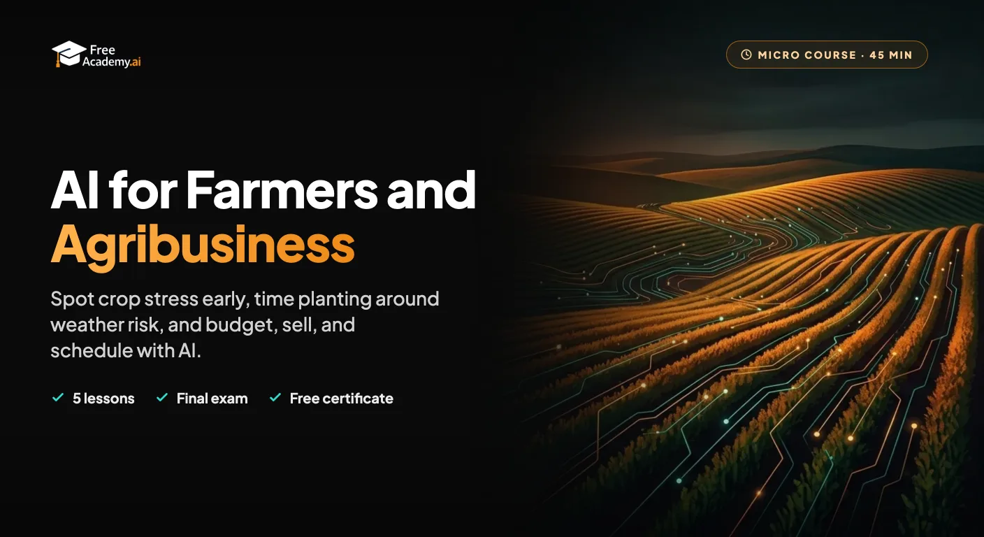 AI for Farmers and Agribusiness
