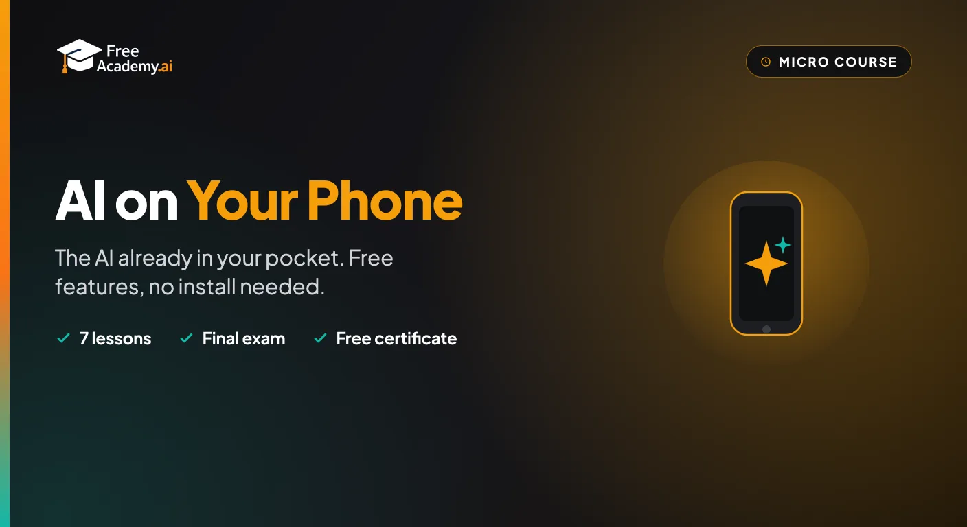 AI on Your Phone: Use the AI Already in Your Pocket