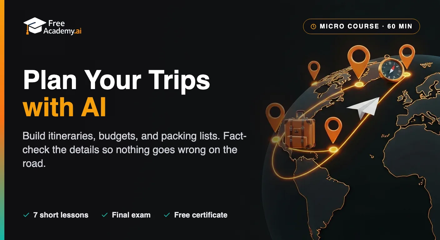 Plan Your Trips with AI