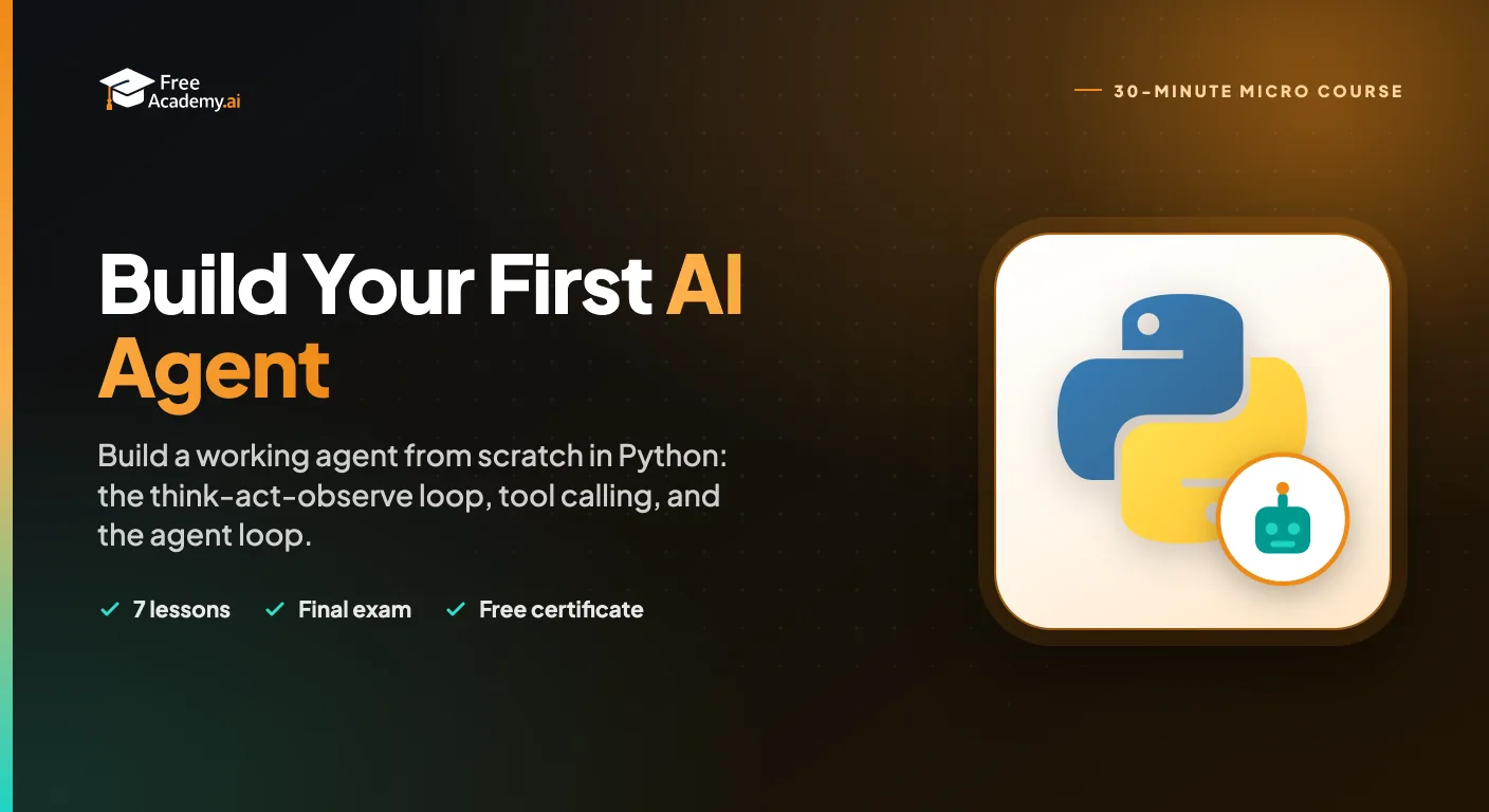 Build Your First AI Agent in 30 Minutes