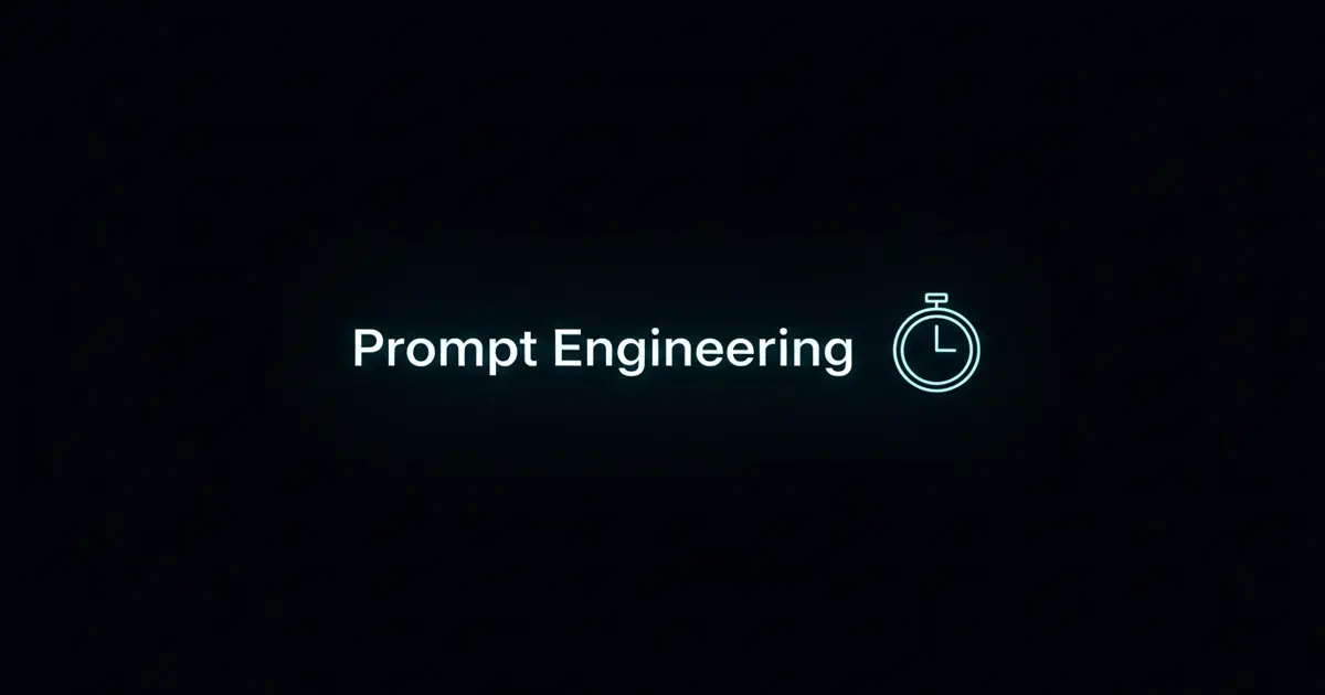 Prompt Engineering in 30 Minutes