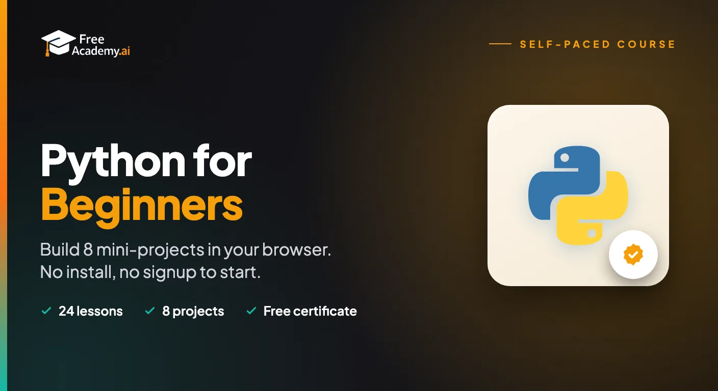 Python for Beginners