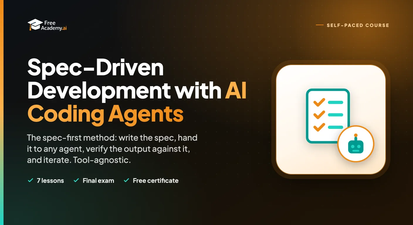 Spec-Driven Development with AI Coding Agents