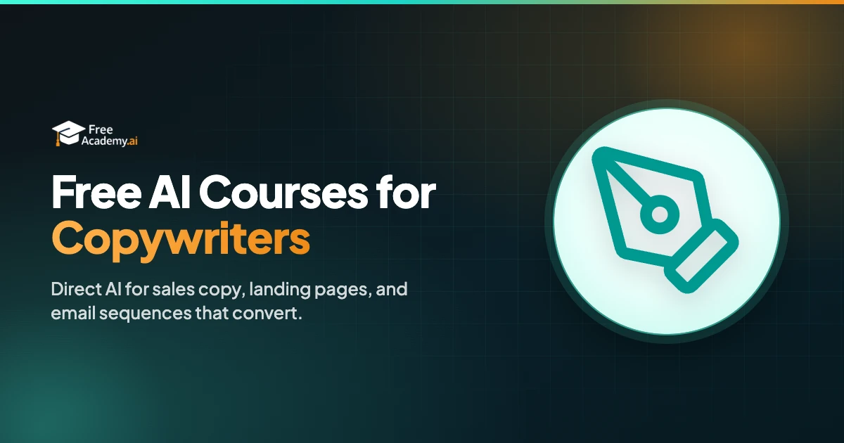 Best Free AI Courses for Copywriters in 2026 (Sales Copy Focus)