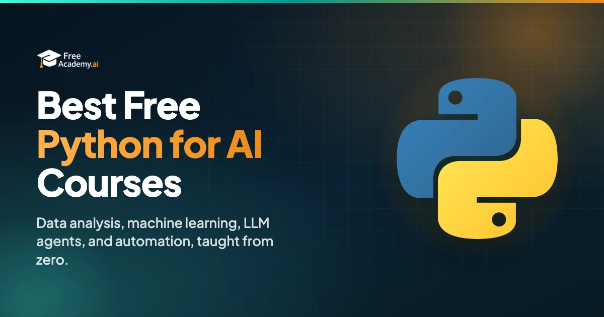 Best Free Python for AI Courses in 2026 (With Free Certificates)