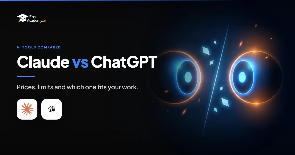 Claude vs ChatGPT (2026): Prices, Limits and Which to Pick