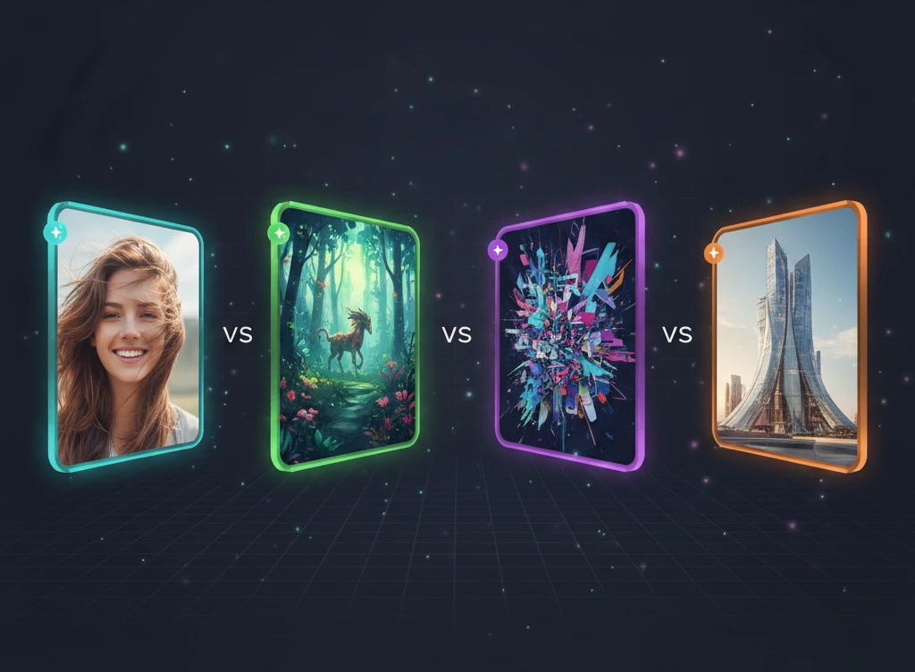 Midjourney vs ChatGPT Images vs Stable Diffusion vs Flux: AI Image Generation Comparison 2026